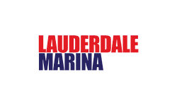 Lauderdale Marina text logo